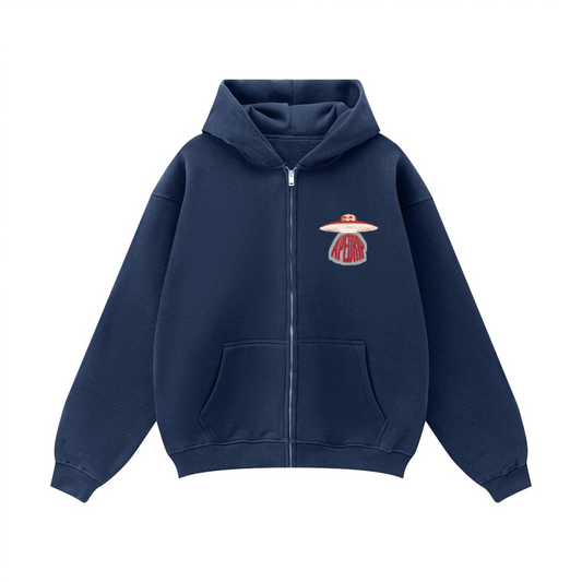 UFO Oversized Zip-Up - APEDRIP
